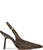 Circus NY by Sam Edelman Oaklee Gathered Fabric Point Toe Slingback Dress Pumps - Image 4