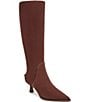 Circus NY by Sam Edelman Yulia Suede Pointed Toe Kitten Heel Tall Dress Boots - Image 1