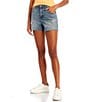 Color:Turn It Up - Image 1 - Circus NY by Sam Edelman High Rise Denim Shorts