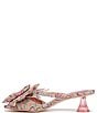 Color:Pink Sorbet Multi - Image 5 - Circus NY by Sam Edelman Natalina Printed Fabric Butterfly Bow Slide Sandals
