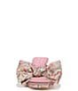 Color:Pink Sorbet Multi - Image 6 - Circus NY by Sam Edelman Natalina Printed Fabric Butterfly Bow Slide Sandals