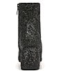 Color:Black - Image 3 - Osten Glitter Cap Toed Block Heel Booties