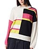 Color:Multicolor Combo - Image 1 - Circus NY by Sam Edelman Printed Slouchy Sweater