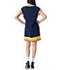 Color:Naval Academy - Image 2 - Circus NY by Sam Edelman Short Sleeve Sweater Vest Dress