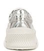 Color:Silver - Image 3 - Circus NY by Sam Edelman Tatum Lace Up Metallic Chunky Platform Sneakers