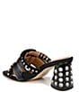 Color:Black - Image 4 - Circus NY by Sam Edelman Vera Tapestry Knotted Fabric Rhinestone Slide Sandals