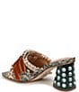 Color:Ocean Sapphire Multi - Image 4 - Circus NY by Sam Edelman Vera Textured Fabric Rhinestone Slide Sandals