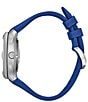 Color:Blue - Image 2 - Men's Blue Eco-Drive Quartz Analog 200m Stainless Steel Strap Watch