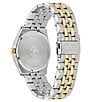 Citizen Men's Corso Three Hand Two Tone Stainless Steel Bracelet Watch, Color:Two Tone/Blue - Image 3