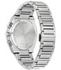 Color:Silver - Image 2 - Men's Eco Drive Chronograph Stainless Steel Bracelet Watch