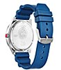 Color:Blue - Image 3 - Men's Marvel Collection Spiderman Three Hand Blue Strap Watch