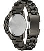 Color:Grey - Image 3 - Men's Nighthawk Chronograph Grey Stainless Steel Bracelet Watch