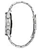 Color:Silver - Image 3 - Unisex CZ Smart Stainless Steel Bracelet Watch