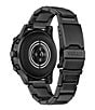 Color:Black - Image 2 - Unisex G2 Sport Smart Black Stainless Steel Bracelet Watch