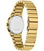 Color:Gold - Image 2 - Women's Axiom Three Hand Gold Stainless Steel Bracelet Watch