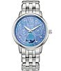 Color:Silver - Image 1 - Women's Calendrier Analog Stainless Steel Bracelet Watch