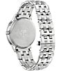 Color:Silver - Image 3 - Women's Calendrier Analog Stainless Steel Bracelet Watch