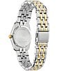 Color:Black - Image 3 - Women's Corso Three Hand Two Tone Stainless Steel Bracelet Watch