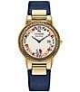 Citizen Women's Disney© Snow White Two Hand Blue Leather Strap Watch And Pin Boxed Set - Image 4