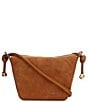 CITRINE Adeline Suede Crossbody Bag - Image 2