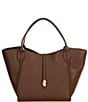 CITRINE Elsa Wedge Leather Tote Bag - Image 1