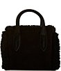 CITRINE Emerson Shearling Satchel Bag - Image 2