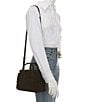 CITRINE Emerson Shearling Satchel Bag - Image 4