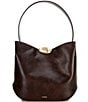 CITRINE Mae Small Leather Bucket Bag - Image 2