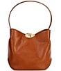 CITRINE Mae Small Leather Bucket Bag - Image 6