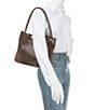 CITRINE Mae Small Leather Bucket Bag - Image 4