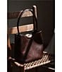 CITRINE Mae Small Leather Bucket Bag - Image 5