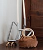 CITRINE Magnolia Suede Top Handle Slouchy Mini Bag - Image 5