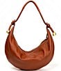 CITRINE Phoenix Leather Medium Slouchy Hobo Bag - Image 1