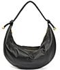 CITRINE Phoenix Leather Medium Slouchy Hobo Bag - Image 5