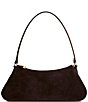 CITRINE Scarlette Suede East-West Shoulder Bag - Image 1