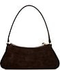 CITRINE Scarlette Suede East-West Shoulder Bag - Image 2