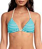 Citrus Brenton Pucker Stripe Triangle Swim Top - Image 1