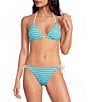 Citrus Brenton Pucker Stripe Triangle Swim Top - Image 5