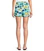 City Blues Coordinating Tropical Print Pull-On Shorts - Image 2