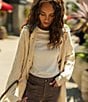 City Blues Denim Collar Long Sleeve Button Front Cardigan - Image 4