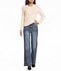 City Blues Knit Crew Neck Long Sleeve Top - Image 3