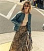 City Blues Knit Crew Neck Long Sleeve Top - Image 5