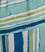 City Blues Multicolor Diagonal Stripe Asymmetrical Hem Pull-On Maxi Skirt - Image 3