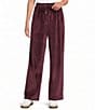 City Blues Petite Size Coordinating High Rise Barrel Leg Track Pants - Image 1
