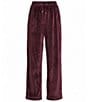 City Blues Petite Size Coordinating High Rise Barrel Leg Track Pants - Image 4