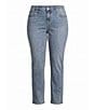 City Blues Plus Size Denim Dover Straight Leg Jeans - Image 5
