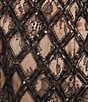 City Vibe Beaded Diamond-Pattern-Lace Strapless A-Line Dress - Image 5