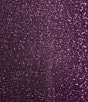 Color:Grape - Image 4 - One Shoulder Glitter Cage Back Long Dress