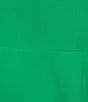 Color:Bright Green - Image 4 - Rhinestone Strap V-Neck Bow Back Dress