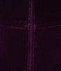 Color:Grape - Image 3 - Scoop Neck Fringe Detail Side Slit Long Dress